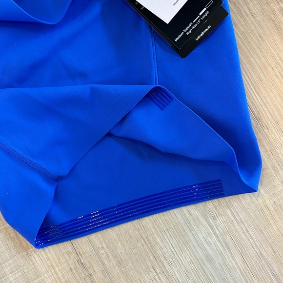 NWT ROYAL BLUE NIKE DRI-FIT MEDIUM SUPPORT, high rise and 5” length. - Picture 7 of 7